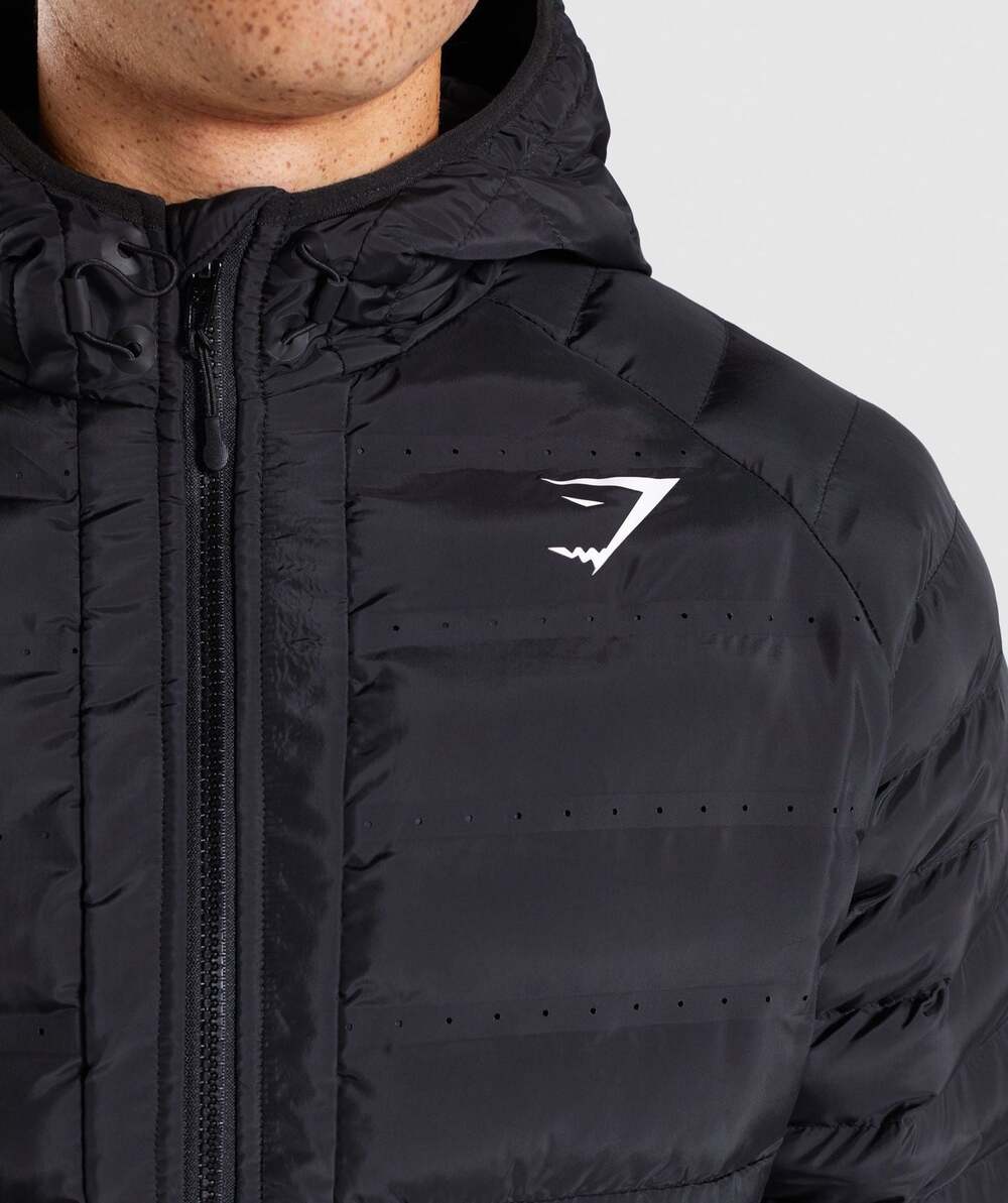Gymshark Lightweight Hooded Puffer Jacket - Picture 5 of 6